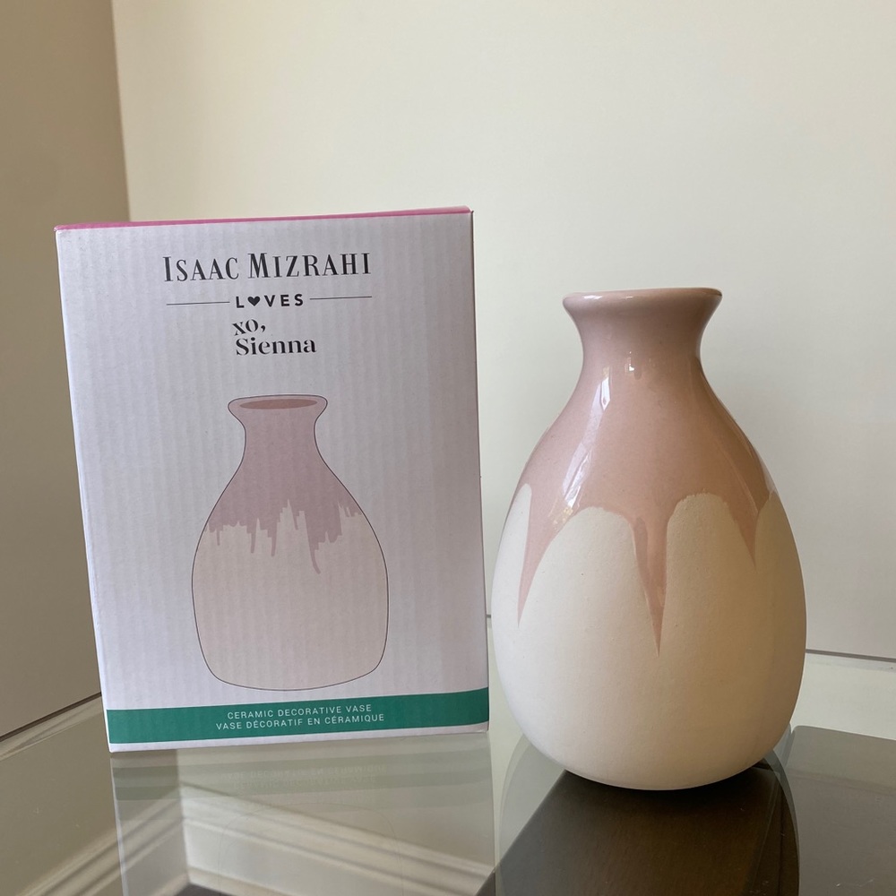 Isaac Mizrahi XO Sienna Vase